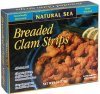 Natural Sea breaded clam strips Calories