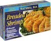 Natural Sea breaded coconut shrimp Calories