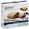 Glutino breakfast bars gluten free, blueberry Calories
