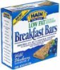 Hain breakfast bars wild blueberry Calories