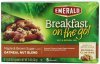 Emerald breakfast on the go maple and brown sugar oatmeal nut blend Calories