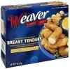 Weaver	 breast tenders honey battered Calories