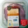 Morrisons british chicken breast fillets Calories
