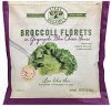 Lisas Organics broccoli florets in gorgonzola bleu cheese sauce Calories