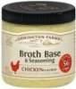 Orrington Farms broth base & seasoning, chicken flavored Calories