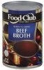 Food Club broth beef Calories