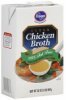 Kroger broth clear, chicken Calories