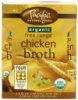 Pacific Natural Foods broth organic free range chicken Calories