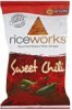 RiceWorks brown rice crisps gourmet, sweet chili Calories