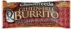 Glutenfreeda burrito gluten-free, vegetarian bean & cheese Calories
