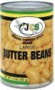 Jcs Reggae Country Style Brand butter beans large Calories