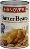 Hanover butter beans Calories