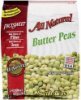 Pictsweet butter peas all natural Calories