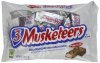3 Musketeers candy bar fun size Calories