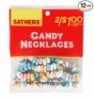 Sathers candy necklace Calories