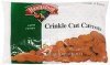 Hannaford carrots crinkle cut Calories