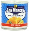 San Marcos carrots sliced, pickled Calories