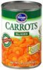 Kroger carrots sliced Calories