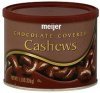 Meijer cashews chocolate covered Calories