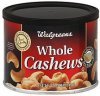 Walgreens cashews whole Calories