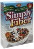 Simply Fiber cereal all natural crunchy o's Calories