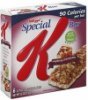 Special K cereal bar raspberry cheesecake Calories