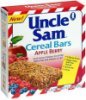Uncle Sam cereal bars apple berry Calories