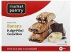 Market Pantry cereal bars banana fudge-filled Calories