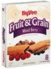 Hy-Vee cereal bars fruit & grain, mixed berry Calories