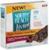 South Beach Living cereal bars high protein, dark chocolate berry Calories