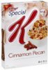 Special K cereal cinnamon pecan Calories