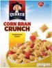 Quaker cereal corn bran crunch Calories