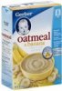 Gerber cereal for baby and toddler oatmeal & banana Calories