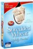 Shredded Wheat cereal lightly frosted, spoon size Calories