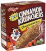 Cinnamon Krunchers cereal & milk bars Calories