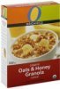 O Organics cereal oats & honey granola Calories