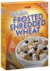 Meijer cereal shredded wheat, frosted, bite size Calories