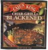 Cajun King char-grill blackened seasoning Calories