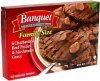 Banquet charbroiled beef patties & mushroom gravy family size Calories