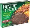 Healthy Choice charbroiled beef patty Calories
