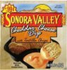 Sonora Valley cheddar cheese dip with tortilla chips Calories