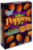 Poppers cheddar cheese jalapenos party size Calories