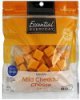 Essential Everyday cheese cubes mild cheddar Calories