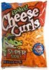 Kroger cheese curls baked, super size Calories