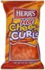 Herrs cheese curls hot Calories