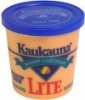 Kaukauna cheese food cold pack, sharp cheddar, lite Calories
