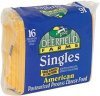 Deerfield Farms cheese food pasteurized process, american, singles Calories