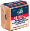Countrys Delight cheese food pasteurized process, american Calories