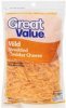 Great Value cheese mild shredded cheddar Calories