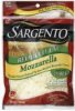 Sargento cheese mozzarella, reduced fat, shredded Calories